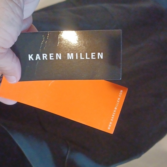 Karen Millen Black Satin, one shoulder Maxi Mermaid Gown - 10, Prom, Wedding - Picture 12 of 12
